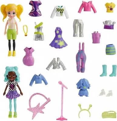 Obrázek produktu pro Polly Pocket HKV97, 4 rok/roky, Vícebarevný, Plast