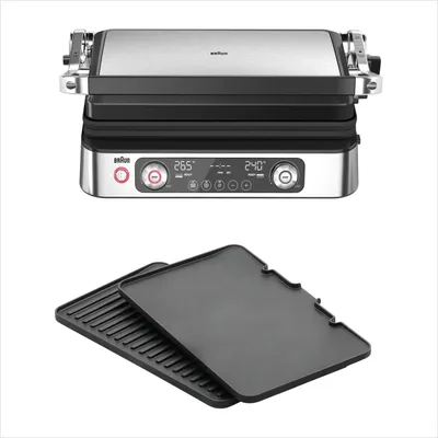 Obrázok produktu pre BRAUN GC9140 MultiGrill 9 Pro Silver 2200 W