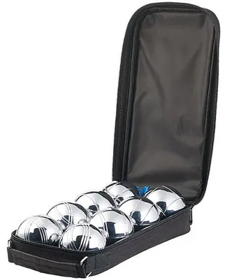Image de 8 boules de pétanque avec housse de transport
