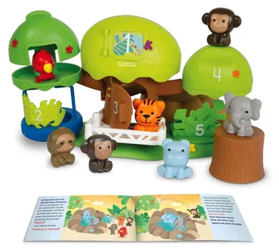Produktbild von Learning Resources Peeksville Jungle Safari Playset, Tier, 1,5 Jahr(e), Mehrfarbig
