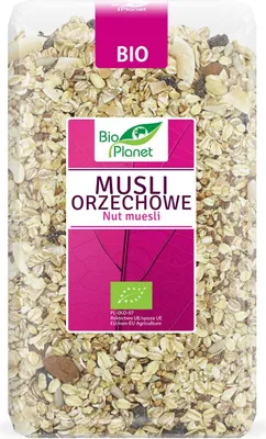 Zdjęcie produktu dla MUSLI ORZECHOWE600 g -PLANET
