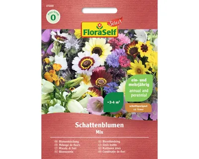 Obrázek produktu pro Semena květin směs do stínu FloraSelf Select