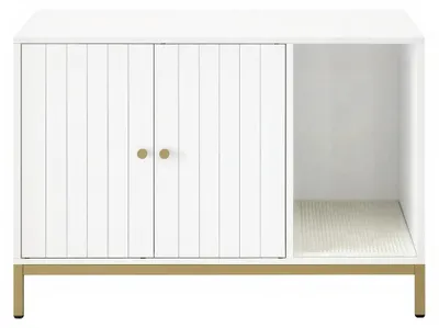 Produktbild von Katzentoilette für Katzentoilette | Weißgold | 50x80x55cm
