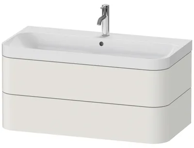 Produktbild von DURAVIT HP4348O3939 WTU m. Happy D.2 Plus, 2 SchK., 1 HL,