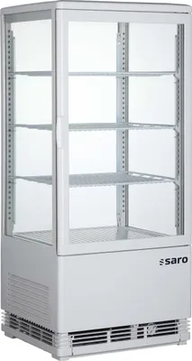 Produktbild von SARO Kühlvitrine 78 Liter, Modell SC 80 weiß