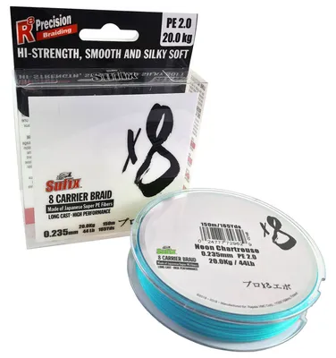 Produktbild von Sufix X8 Braid Line Coastal Camo - 150m geflochtene Angelschnur, Durchmesser/Tragkraft:0.165mm / 10.5kg / 23lbs