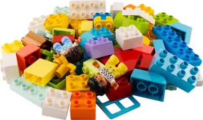 Produktbild von LEGO® DUPLO® Steine Sondersteine Bunt Gemischt NEU! Menge 25x – Jede Mischung individuell zusammengestellt