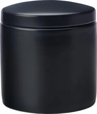 Produktbild von EPICURIOUS Vorratsdose Schwarz, 1000 ml, Porzellan, in Geschenkbox