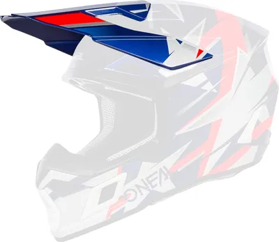 Produktbild von Oneal Visier 3Srs Helm Ride Blue/White/Red Größe: OS