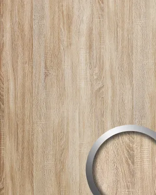 Obrázek produktu pro Nástěnný panel samolepící WallFace WOOD 17279 imitace dřeva reliéfní matný béžový 2,6 m2