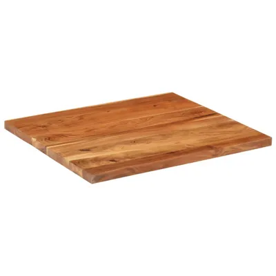 Immagine prodotto di Piano Tavolo 90x80x3,8 cm Rettangolare Legno Massello Acacia