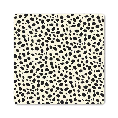 Produktbild von MuchoWow® Mauspad Mousepad Tiermuster - Punkte - Panther 30x30 cm - Mousepads - Maus Mat - Pad - Mausunterlage - Gaming