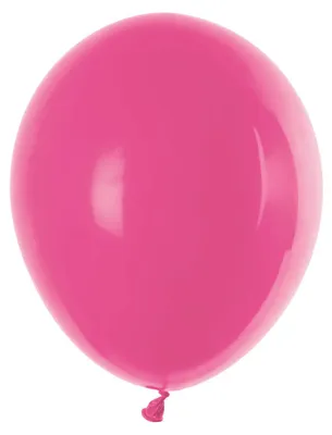 Produktbild von 300 Stück rosa Luftballons aus Naturkautschuklatex, Ø36cm, für Luft- und Heliumfüllung