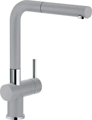 Produktbild von Franke Active Plus, Ziehen, Grau, Hebelgriffe, Einzelbild, Typ L, Keramik