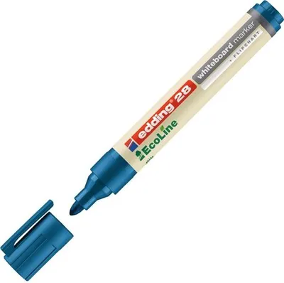 Obrázek produktu pro Edding 28 EcoLine, 1 kusů, Modrá, Béžová, Modrá, Kulatý, 1,5 mm, 3 mm
