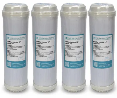 Produktbild von 4x Kalkfilter 10' Wasserfilter Enthärtung Antikalk Ionenaustausch