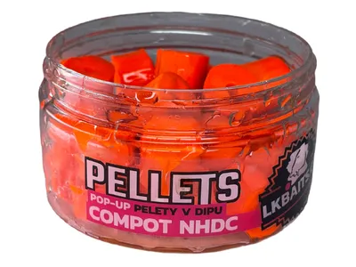 Image de LK Baits pellets in dip Pop Up 12mm 40g Flavour : Compot NHDC