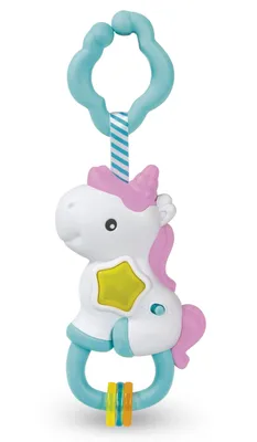 Obrázok produktu pre Clementoni Interactive Unicorn, Unicorn, Chlapec / dievča, 3 mesiace, Vyžadované batérie, Zvukové efekty, Osvetlenie