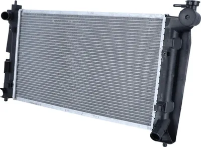 Produktbild von Kühler Motor Kühlrippen gelötet 600 - 348 mm Alu NRF für u.a. TOYOTA COROLLA