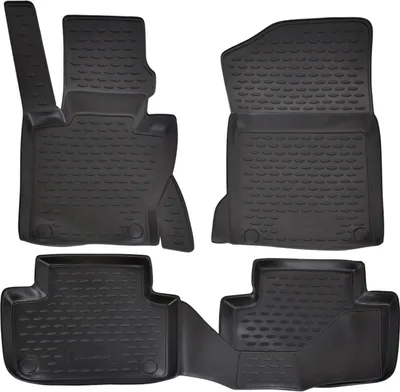 Obrázok produktu pre J&J Automotive | Gumové rohože so zvýšeným okrajom pre Bmw X3 E83 2003-2006 2006-2010