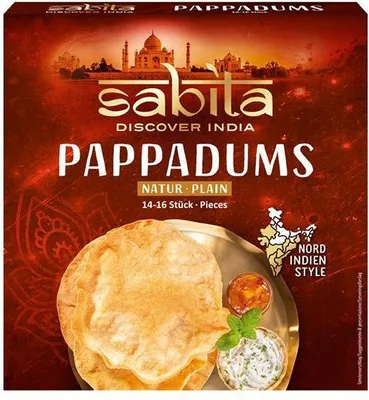 Produktbild von Pappadums Natur