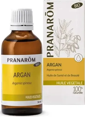 Produktbild von Pranarm VEGETABLE OIL #argan bio 50 ml