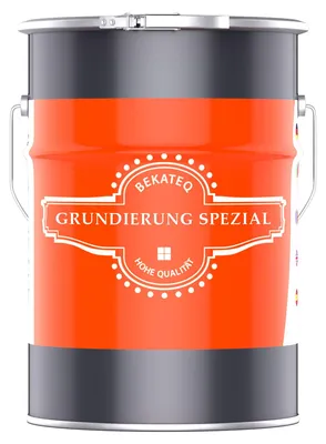 Produktbild von BEKATEQ Fliesengrundierung 10kg innen & außen I Tiefengrund mit extrem hoher Anhaftung auf glatten Untergründen I Spezial Fliesengrund, BK-180