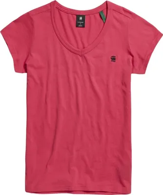 Produktbild von G-STAR Eyben T-Shirt schmal geschnitten kurze Ärmel V-Ausschnitt mit Rippbündchen