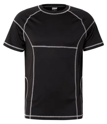 Produktbild von Urban Classics T-Shirt Herren Compression Tee schwarz Basics 100% Polyester L