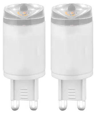 Productafbeelding van Kobi LED Insteeklamp G9 Helder - 3W 285lm 6000K - Koudwit Dimbaar - Vervangt 27W - 2 stuks