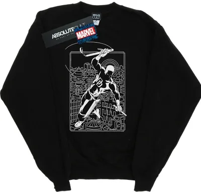 Produktbild von Marvel - Sweatshirt für Herren BI40859 (4XL) (Schwarz)