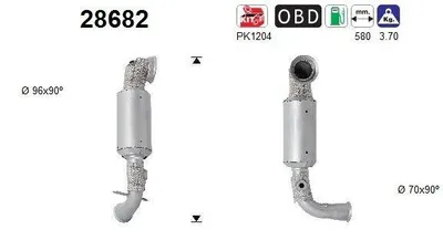 Obrázek produktu pro Katalizátor Citroen 1,2Thp Euro 6