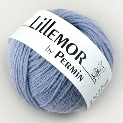 Productafbeelding van Lillemor by Permin – Biologisch merinowolgaren (13 babyblauw)