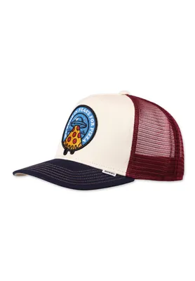 Produktbild von Djinns HFT Cap Food Peace Pizza 1004875, rot, Gr. Einheitsgröße
