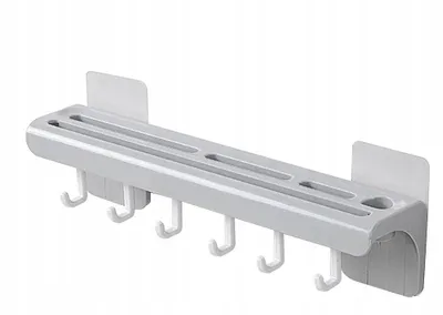 Obrázek produktu pro Verk 07142 Multifunkční kuchyňský držák, věšák šedý