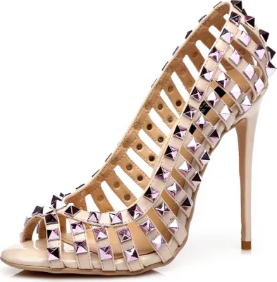 Produktbild von Giaro Pumps in Übergrößen Pink Nilo Nude/Pink große Damenschuhe
