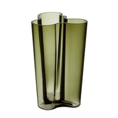 Produktbild von Iittala Alvar Aalto Vase Finnlandia - 251 mm - Moosgrün 1025668