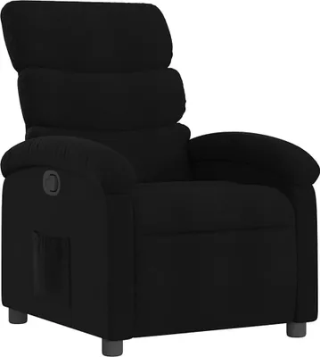 Produktbild von vidaXL Relaxsessel Schwarz Stoff
