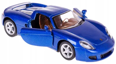 Produktbild von Kinsmart Porsche Carrera GT Metallmodell 1:36 Blau