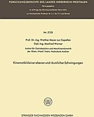 Immagine prodotto di Kinematik kleiner ebener und räumlicher Schwingungen