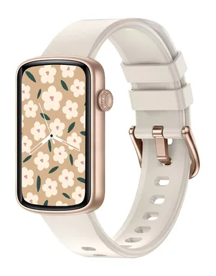 Produktbild von Smartwatch für Damen, Fitnessuhr, schlanker Fitness-Tracker, Schrittzähler, Uhr mit Pulsmesser, SpO2, IP68, Smartwatch, Sportuhr für Android/iOS