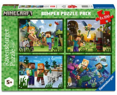 Obrázek produktu pro Skládačka Minecraft 4x100