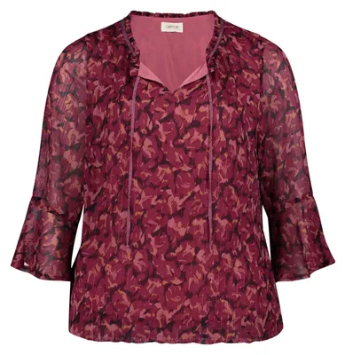 Produktbild von Cartoon Damen 8622/7216 Bluse, Camel/Rosé, 34