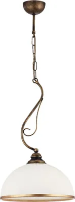 Immagine prodotto di Elegante lampada a sospensione in vetro Ø30cm Art Nouveau versatile E27 lampada a sospensione tavolo da pranzo soggiorno
