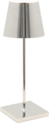 Produktbild von Zafferano Akku Tischleuchte Poldina Pro mini 300mm Chrome