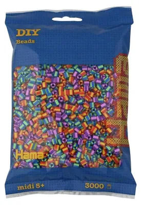 Obrázok produktu pre Hama Beads 201-91, Detská remeselná súprava, 5 rok / roky, PVC, Viacfarebný, 3000 kusov