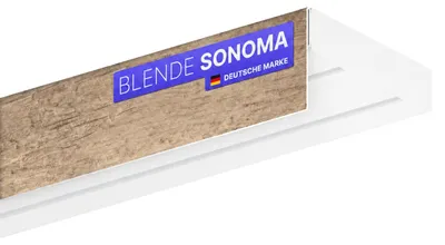 Image de Barrette de fixation pour rail de rideau Sonoma, longueur 3 mètres