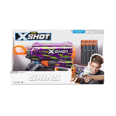 Produktbild von Zuru X-SHOT Skins Flux Launcher - Kreuzblütler-Muster 36516J