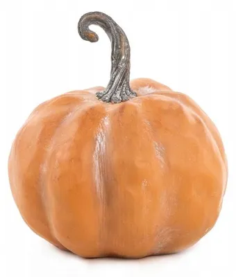 Produktbild von Polyresin Kürbis Herbst-Deko 17 cm Dekoration