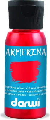 Zdjęcie produktu dla Darwi Cold Farba do porcelany Vermilion 50 ml 1 szt.